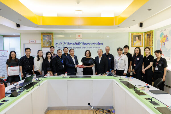 ประชุมหารือความร่วมมือกับ สวทช. เรื่อง การนำเทคโนโลยีนวัตกรรมทางการแพทย์ของ สวทช. เพื่อสนับสนุนการดำเนินงานของสภากาชาดไทยไปขยายและใช้ประโยชน์