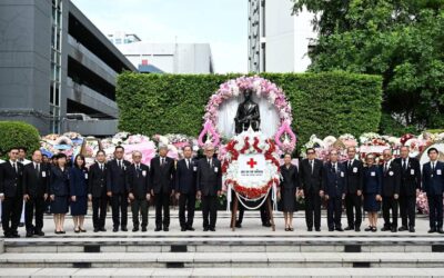 พิธีวางพวงมาลาถวายราชสักการะพระบรมราชานุสาวรีย์ พระบาทสมเด็จพระปรเมนทรมหาอานันทมหิดล พระอัฐมรามาธิบดินทร เนื่องในวันคล้ายวันสวรรคต